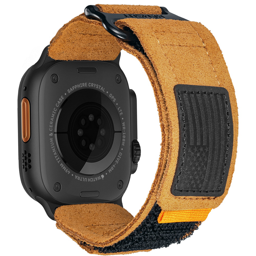 Suede Strap Watch - For Apple Se10 Watch Band 42