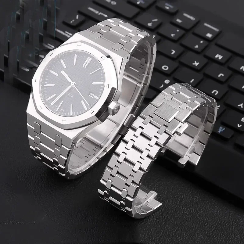 904 Solid Stainless Steel Watc - đánh giá và giá Audemars Piguet Watch Royal Oak