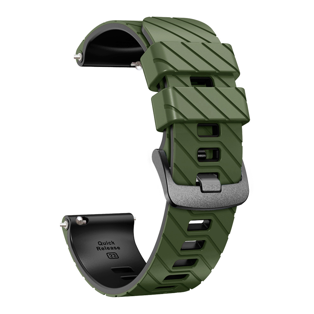 Official 22mm woman man Silico - đánh giá và giá Silicone Watch Band 22Mm