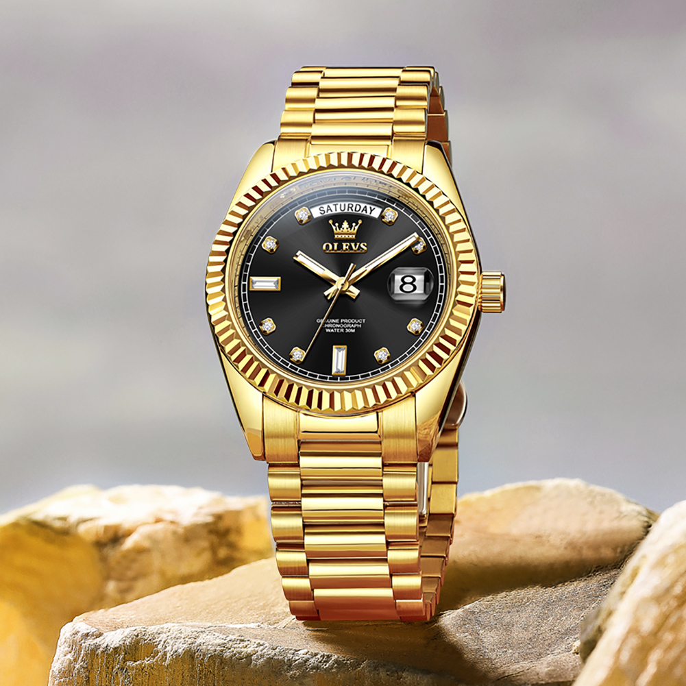 OLEVS Men's Fully Automatic Me - đánh giá và giá Rolex Watch Datejust