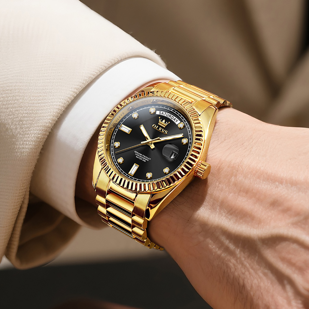 OLEVS Men's Fully Automatic Me - đánh giá và giá Rolex Watch Datejust