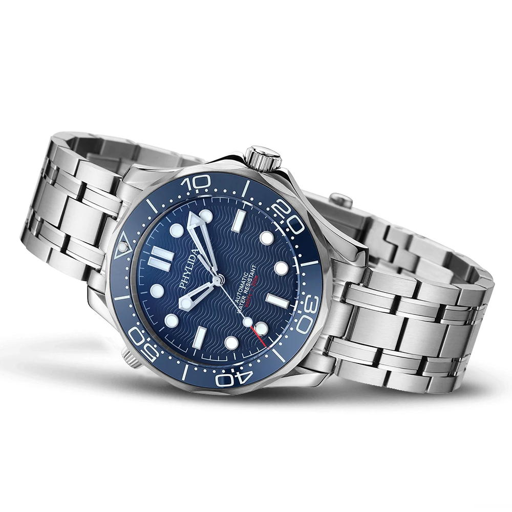 PHYLIDA Blue Dial NH38a Automa - đánh giá và giá Seiko Watch Prospex