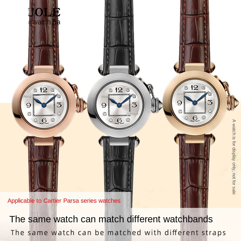 Cow Leather Watch Strap For Ca - đánh giá và giá Cartier Watch Tank