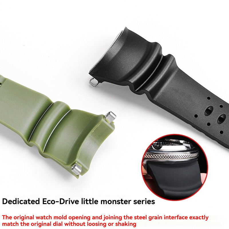 Curved End Waterproof Rubber W - đánh giá và giá Citizen Watch Promaster