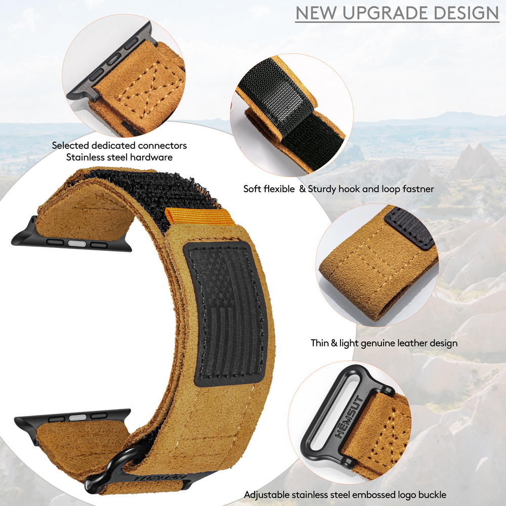 For Apple Se10 Watch Band 42 4 - đánh giá và giá Suede Strap Watch