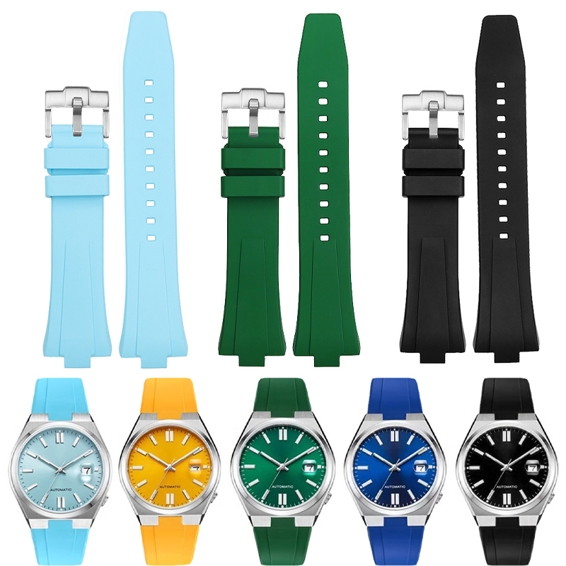 Fluoro rubber Watch Strap For  - đánh giá và giá Citizen Watch Tsuyosa