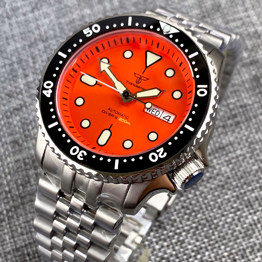 Tandorio Mod NH36A Weekday Dat - đánh giá và giá Seiko Watch Prospex