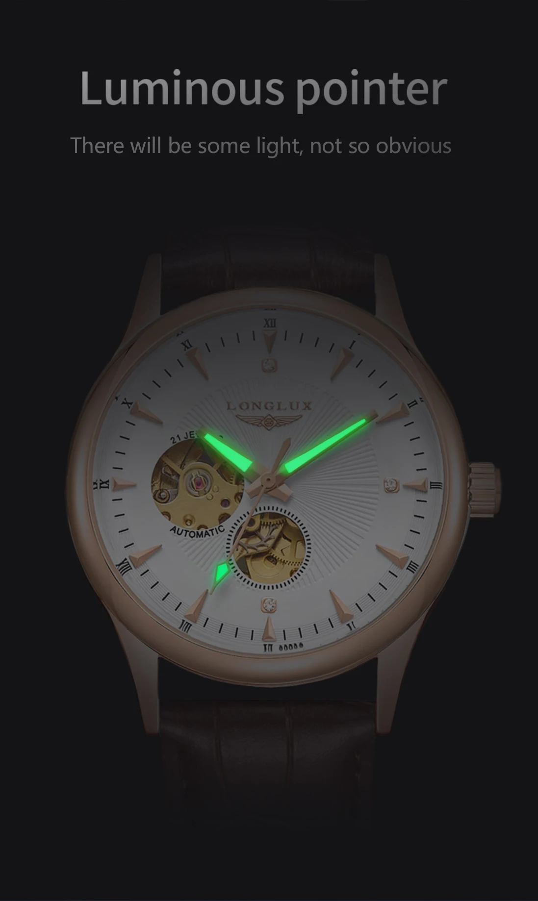 LONGLUX Automatic Watch Elegan - đánh giá và giá Seiko Watch Presage