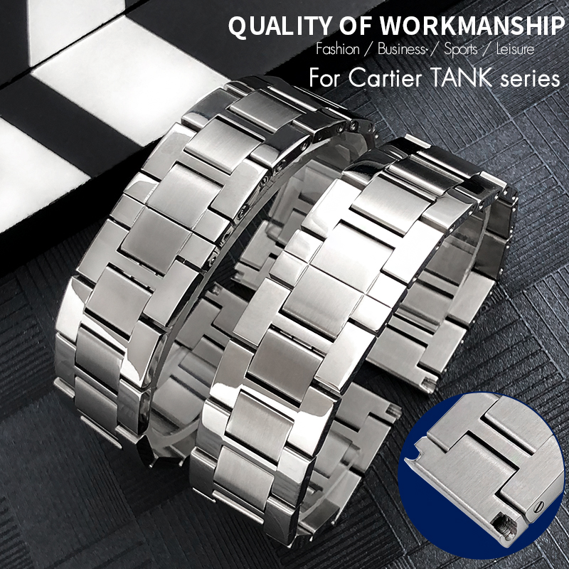 Quality 316L Stainless Steel W - đánh giá và giá Cartier Watch Santos